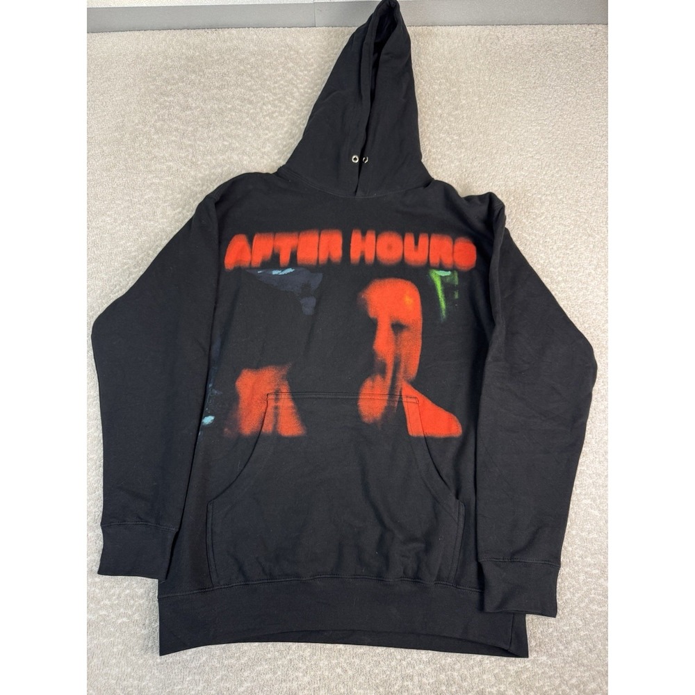 NWT 2020 The WEEKND x ASAP Rocky x Art Deal Awge Rare‎ Black Merch Hoodie Sz M